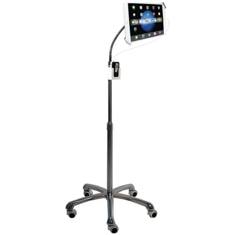 Cta Digital Pad-Shfs Heavy-Duty Security Floor Stand With Reinforced Gooseneck For Ipad 1