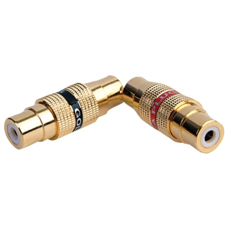 Db Link Bf106 Gold-Plated Female-To-Female Barrel Connectors, 2-Pack 1