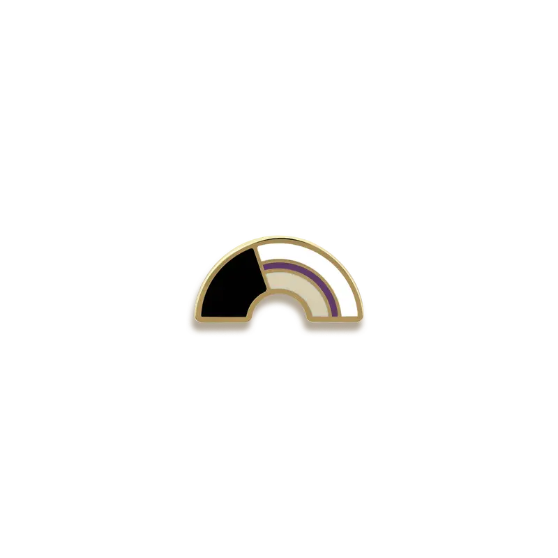 Demisexual Pride Enamel Pin – Pinultimate Range 1