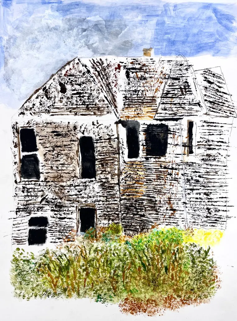 Desolate Terrain Landscape Giclée Print By Major Washington-Hill 1