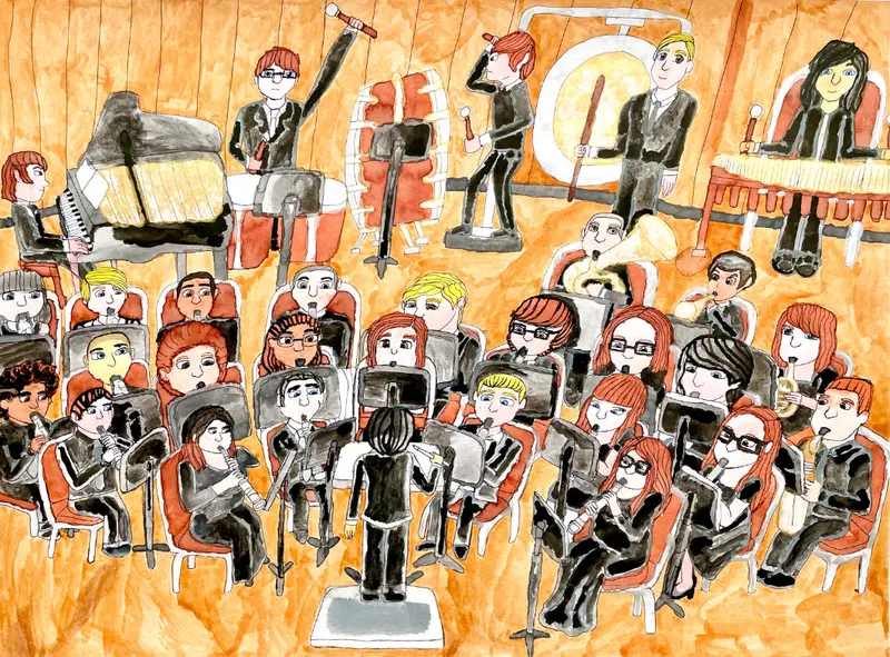 Detroit Symphony Orchestra Inspired Piece By John Peterson 1