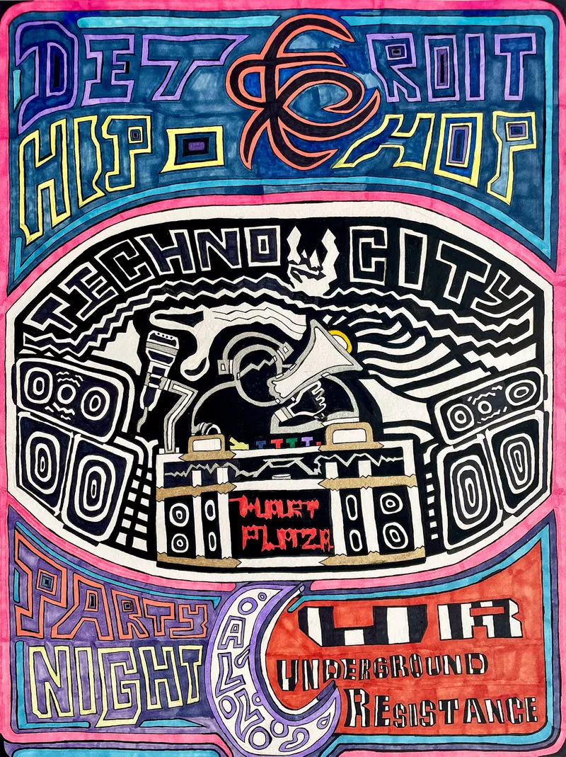 Detroit Techno Culture Art: Movement & Nightlife By Jeremy Taylor 1