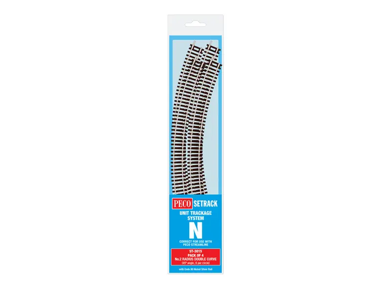 Double Curve Track – 2Nd Radius, 4-Pack (Alternate Listing) 1