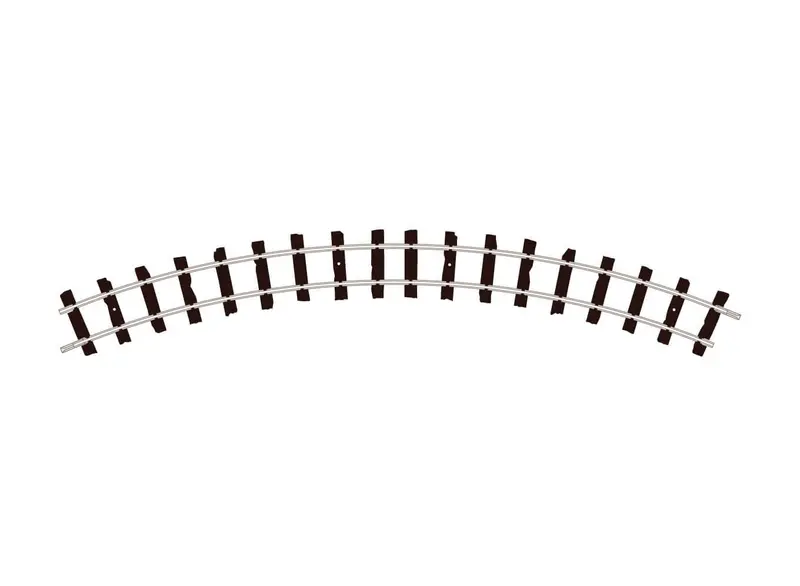 Double Curve Track Section – First Radius 1