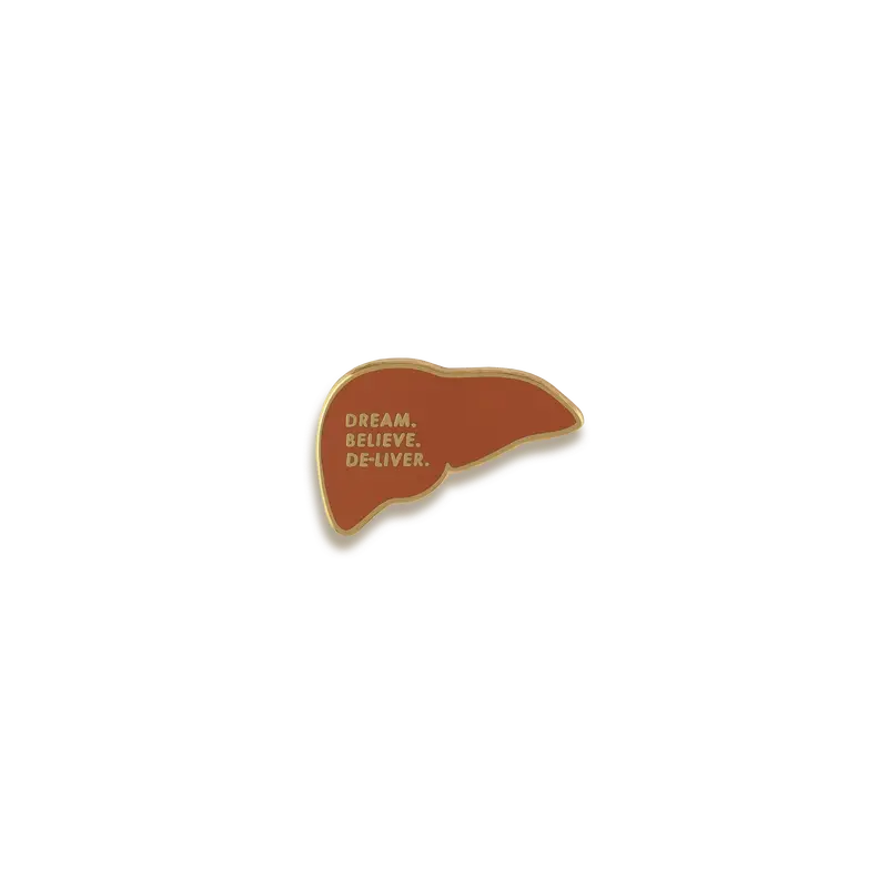 Dream • Believe • De-Liver Motivational Enamel Pin – V Coterie 1
