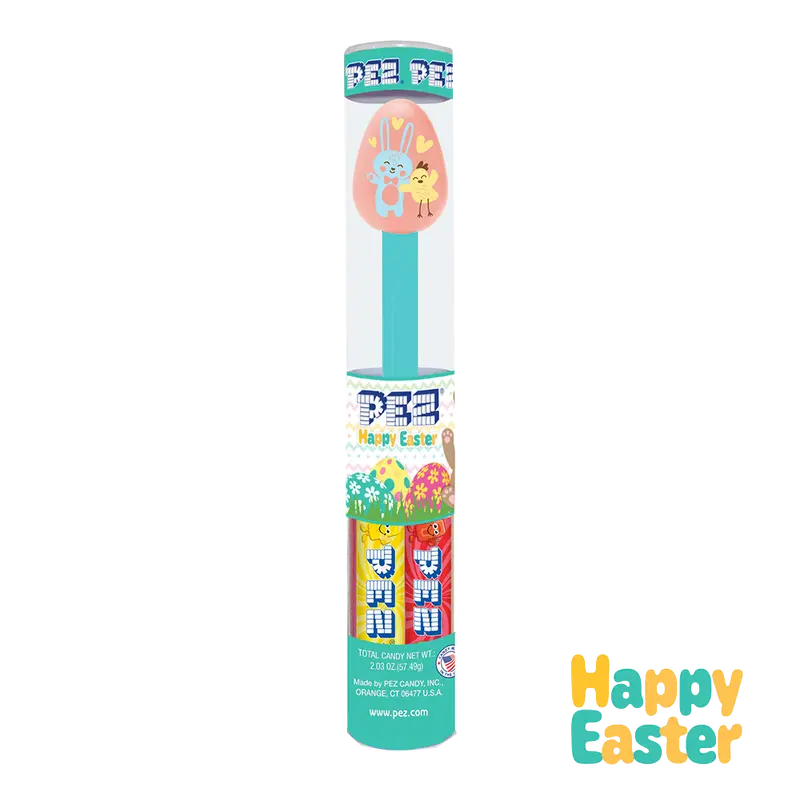 Easter Bunny & Chick Candy Tube – Festive Holiday Packaging 1