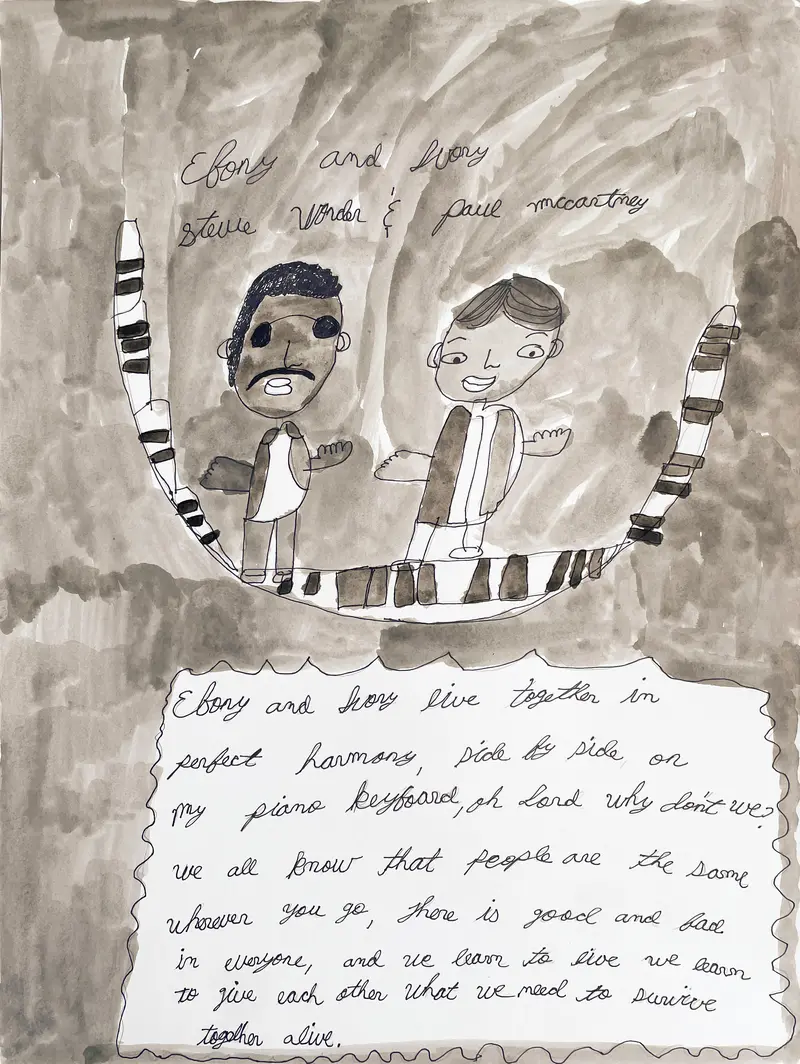 Ebony & Ivory Duet Tribute (Stevie Wonder & Paul Mccartney) By Ashley Hawkins 1
