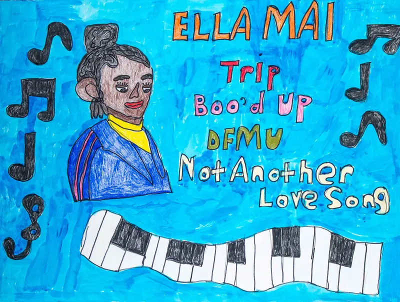 Ella Mai Portrait By Thomas Saunders 1