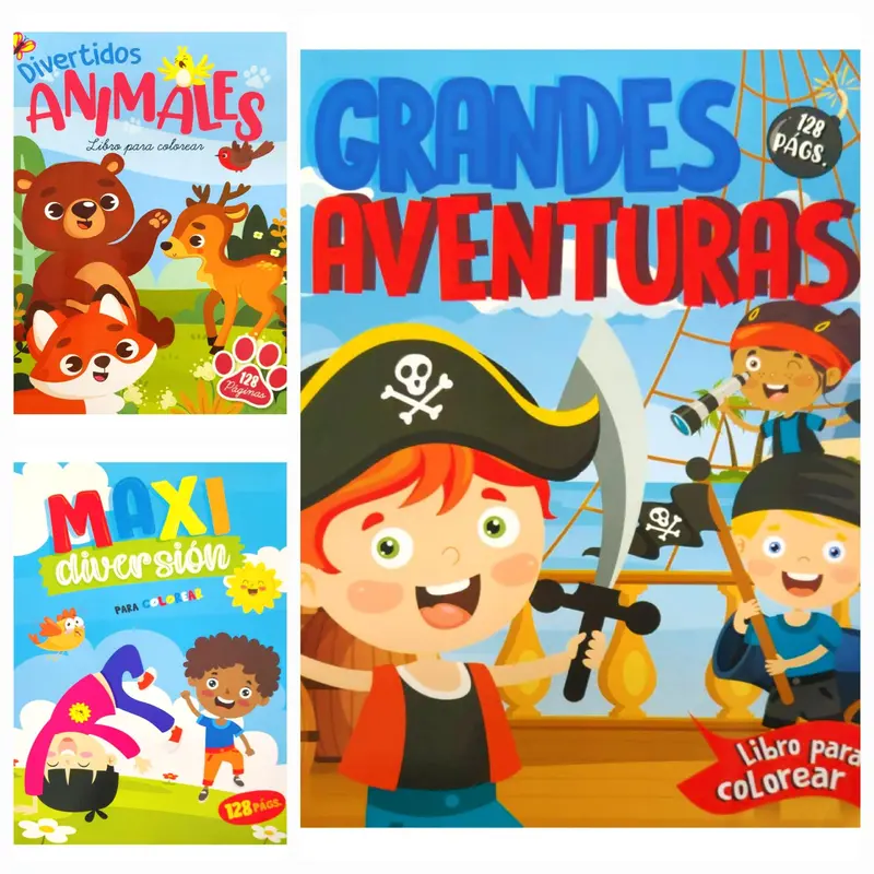 Engaging Coloring & Activity Book For Kids – 128 Pages 1