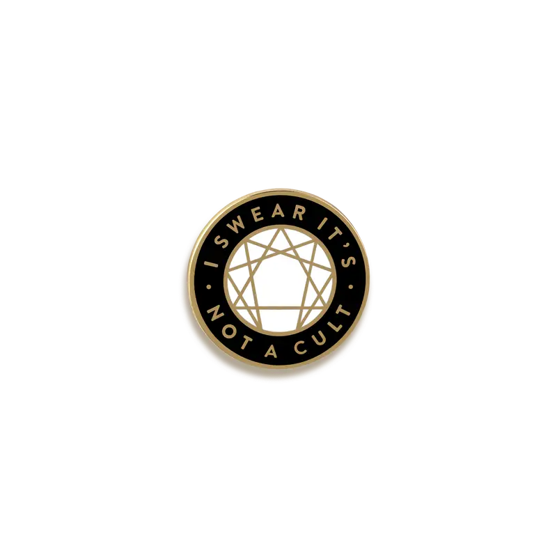 Enneagram Personality Cult Enamel Pin – Pinultimate 1