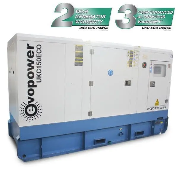 Evopower Ukc150Eco 150Kva Cummins Generator – 121 Kw Prime Rated, 3-Phase 400/230V 1
