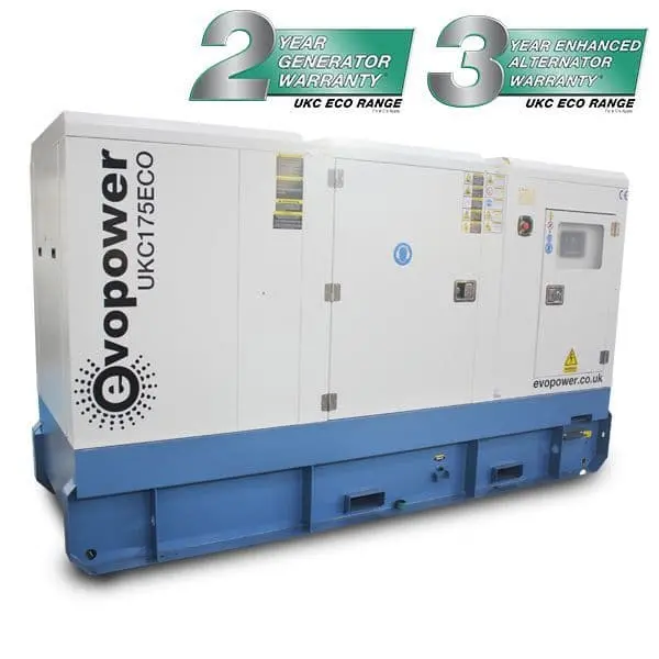 Evopower Ukc175Eco 175Kva Cummins Diesel Generator – 141 Kw, 3-Phase Industrial-Grade Unit 1