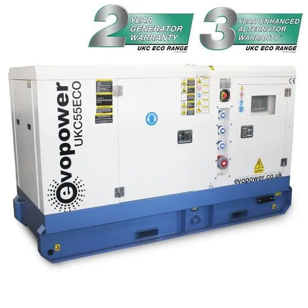Evopower Ukc55Eco 55Kva Cummins Diesel Generator – Entry-Level 3-Phase 400/230V System 1