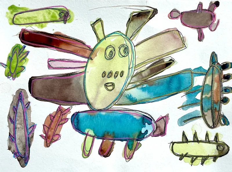 Excellent #2 – Abstract Composition By Khiry O'Neil 1