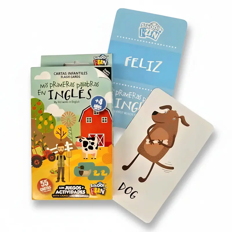 First English Words Flash Cards For Toddlers 1