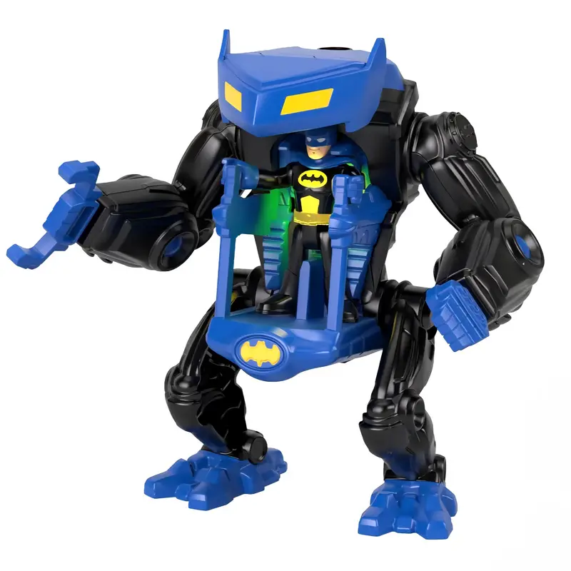 Fisher-Price Imaginext Dc Super Friends Batman Battle Robot Toy 1