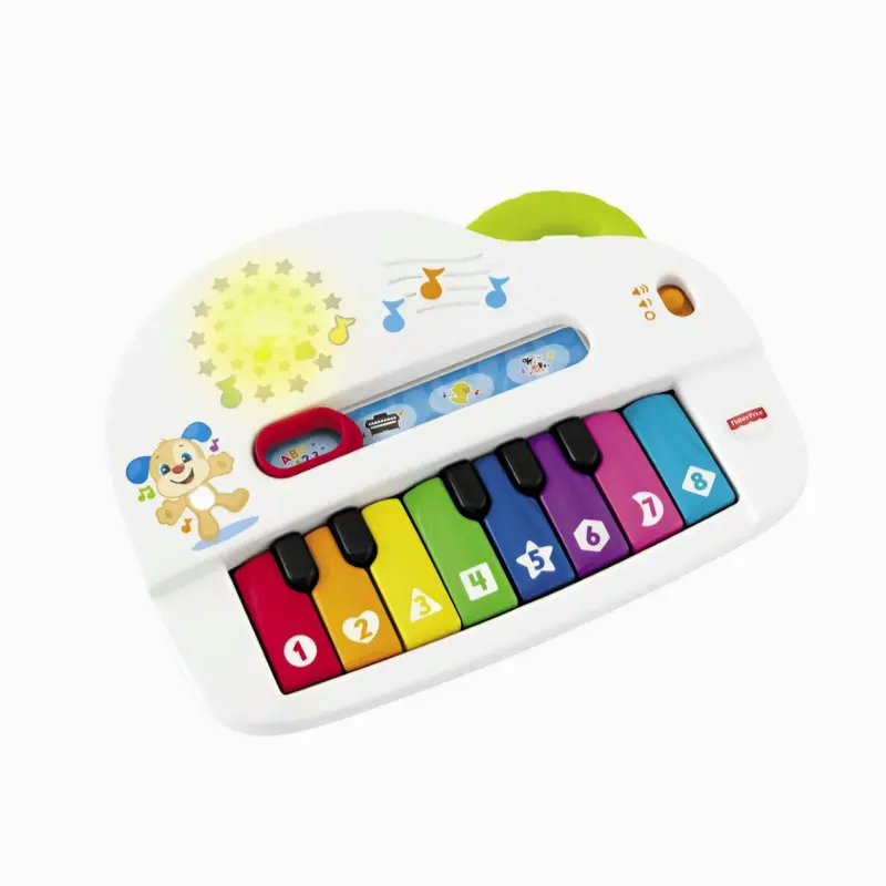 Fisher-Price Laugh & Learn Puppy Piano – Light-Up Musical Learning Toy 1