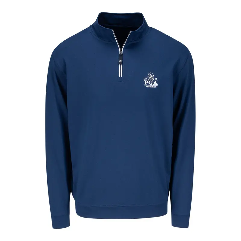 Footjoy Approach Quarter-Zip Pullover – Navy Pga Championship 2026 1