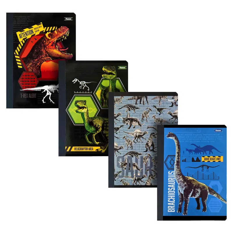 Foroni Dinosaur-Themed Softcover Notebook 1