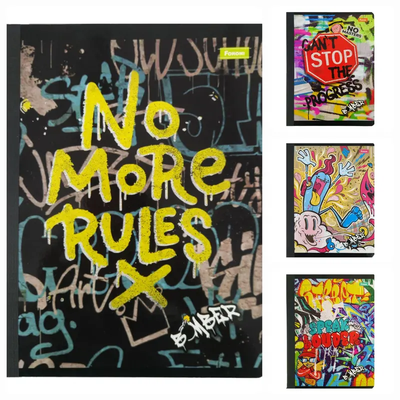 Foroni No Rules Notebook – Creative Unlined Journal For Freeform Writing And Sketching 1