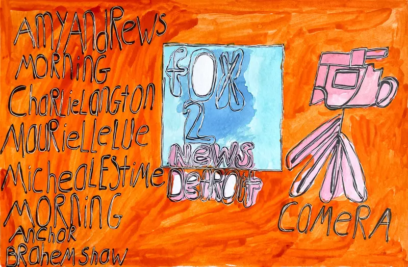 Fox 2 News Detroit – Local Media-Inspired Illustration By Brahem Shaw 1