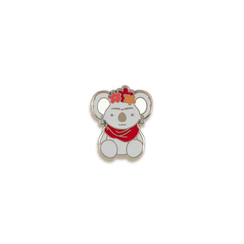 Frida Koala Artistic Animal Enamel Pin – V Coterie 1