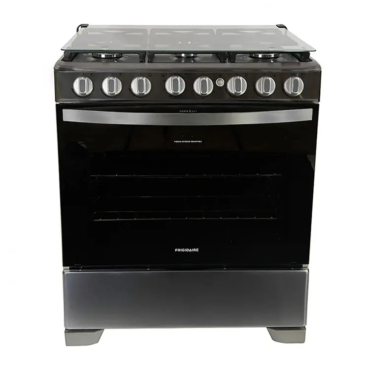 Frigidaire 30-Inch 6-Burner Gas Range – Stainless Steel Finish 1