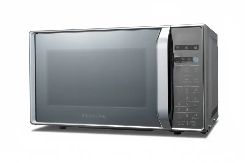 Frigidaire Compact 0.6 Cu. Ft. Countertop Microwave – Silver Finish 1