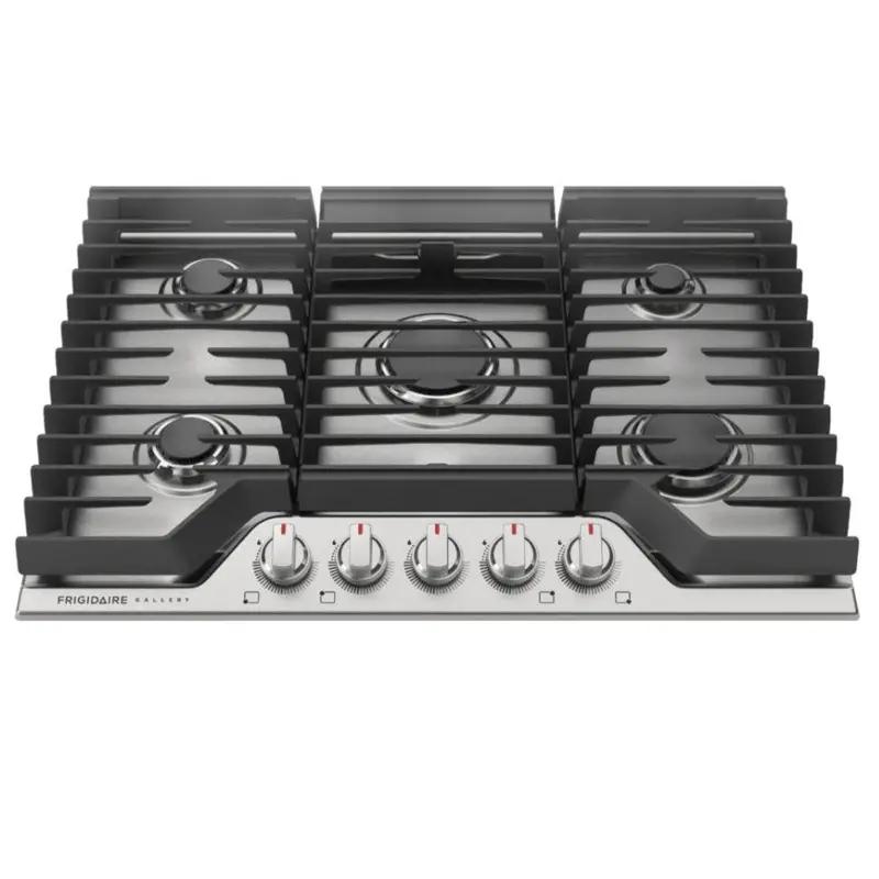 Frigidaire Gallery 30-Inch Gas Cooktop – Stainless Steel Surface With Precision Burners 1