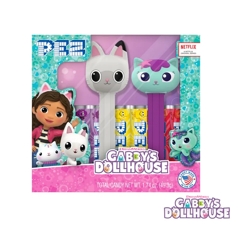 Gabby’S Dollhouse Pez Duo – Pandy Paws And Mercat 1