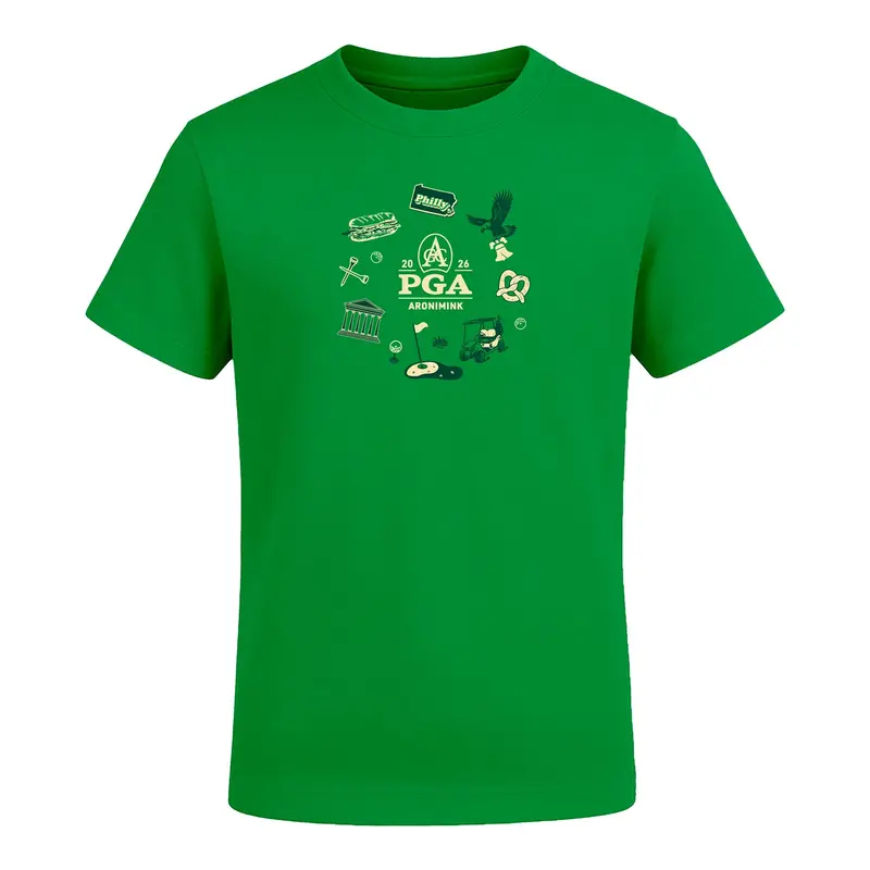 Garb Kids' 2026 Pga Championship T-Shirt – Kelly Green Toddler Size 1