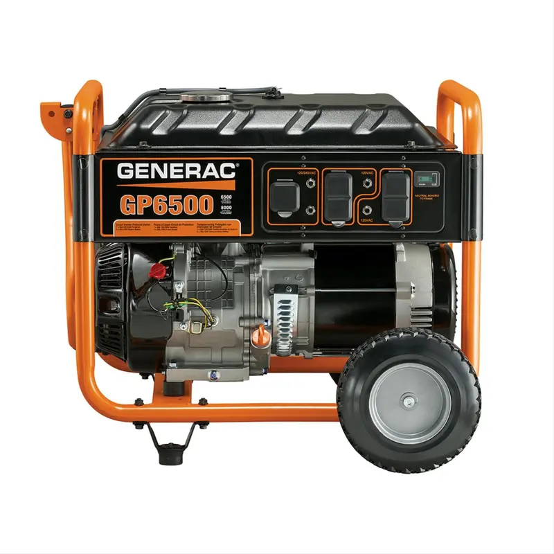 Generac Gp6500 6500W Portable Generator — Epa-Certified For 49 States 1