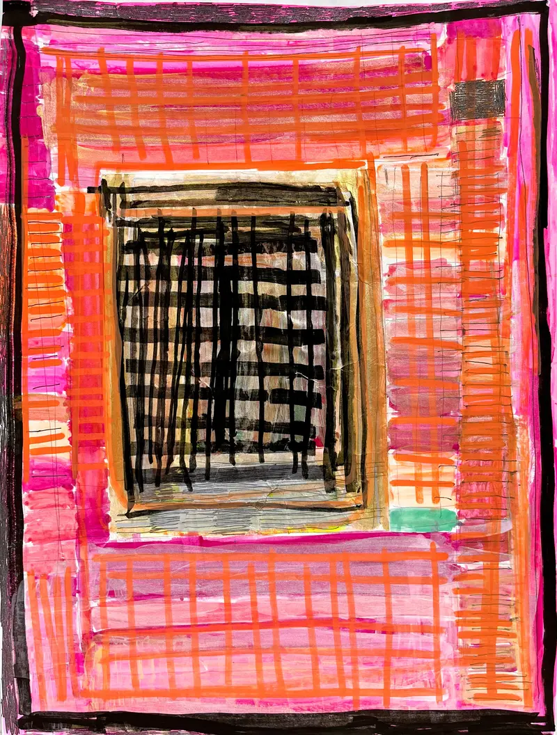 Geometric Abstract Pattern Art By Derek Ellis 1