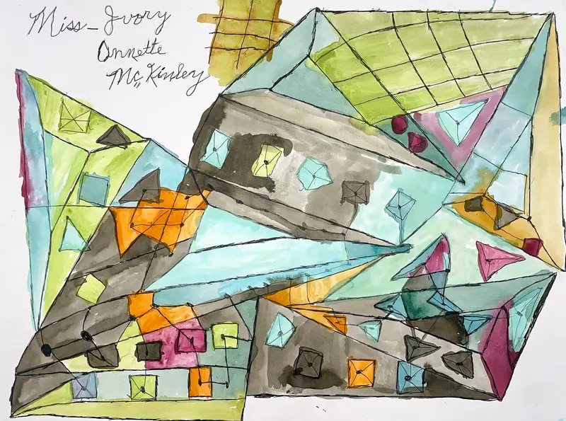 Geometric Abstraction By Ivory Mckinley 1