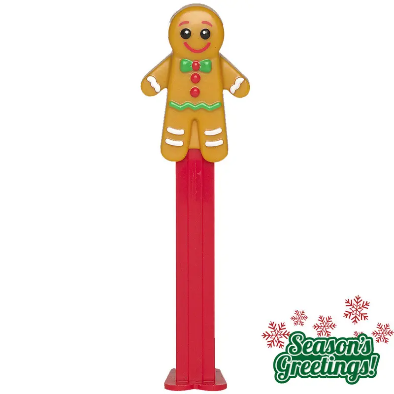 Gingerbread Man Pez Holiday Dispenser 1