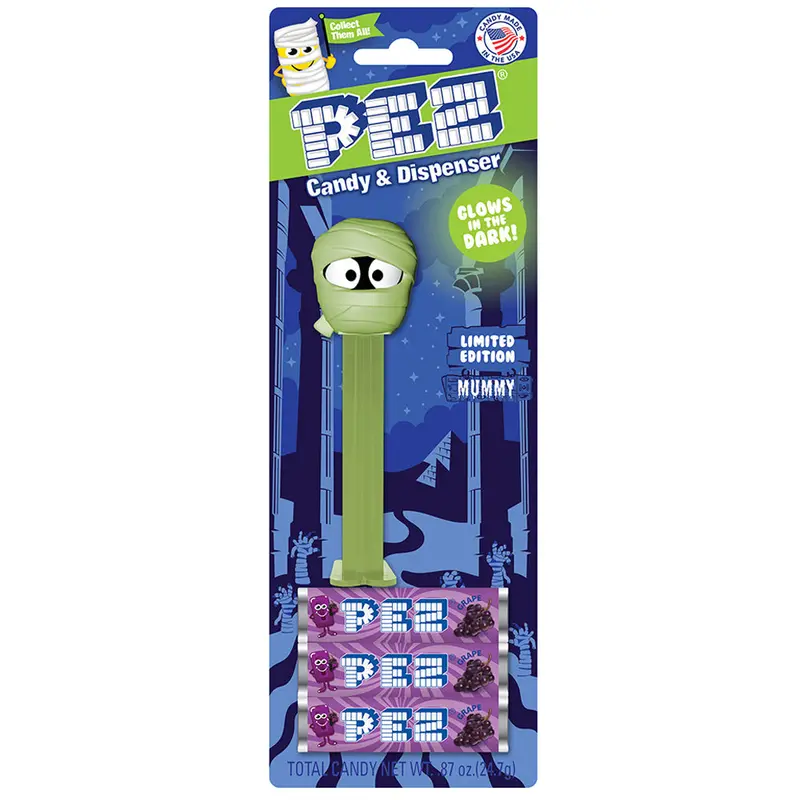 Glow-In-The-Dark Mummy Pez Dispenser – Halloween Exclusive 1