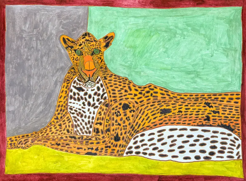 Gold Coin And Leopard Pattern Design By Keisha Miller 1