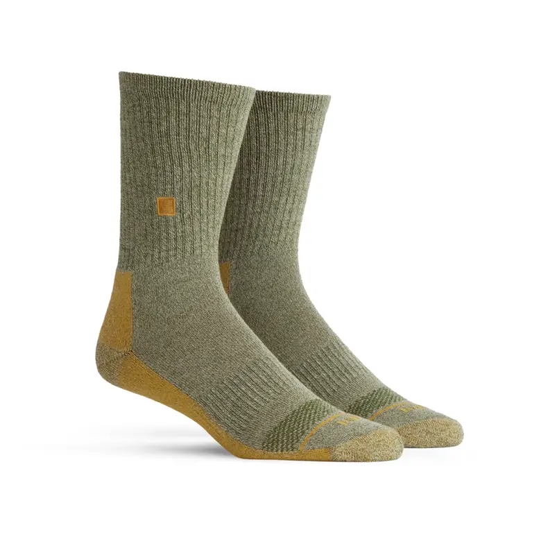 Green Bean Patterned Crew Socks 1