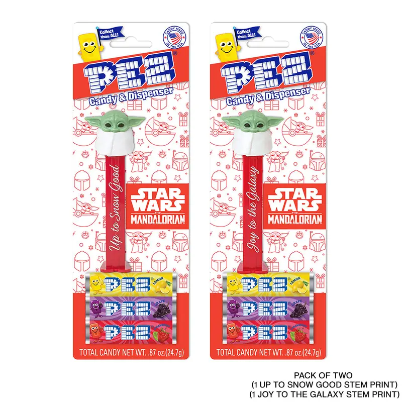 Grogu Christmas Pez Two-Pack Set 1
