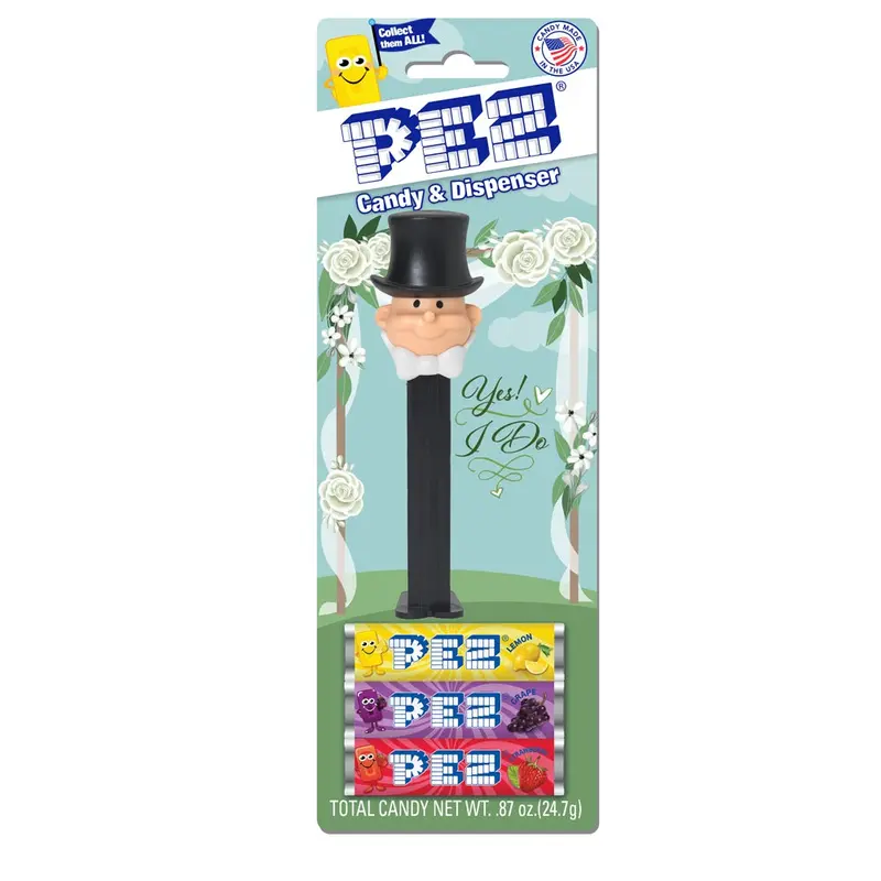 Groom Pez Dispenser – Light Skin Tone Design 1