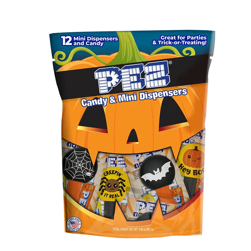Halloween Pez Mini Dispenser Party Pack – 12 Individually Wrapped Units 1