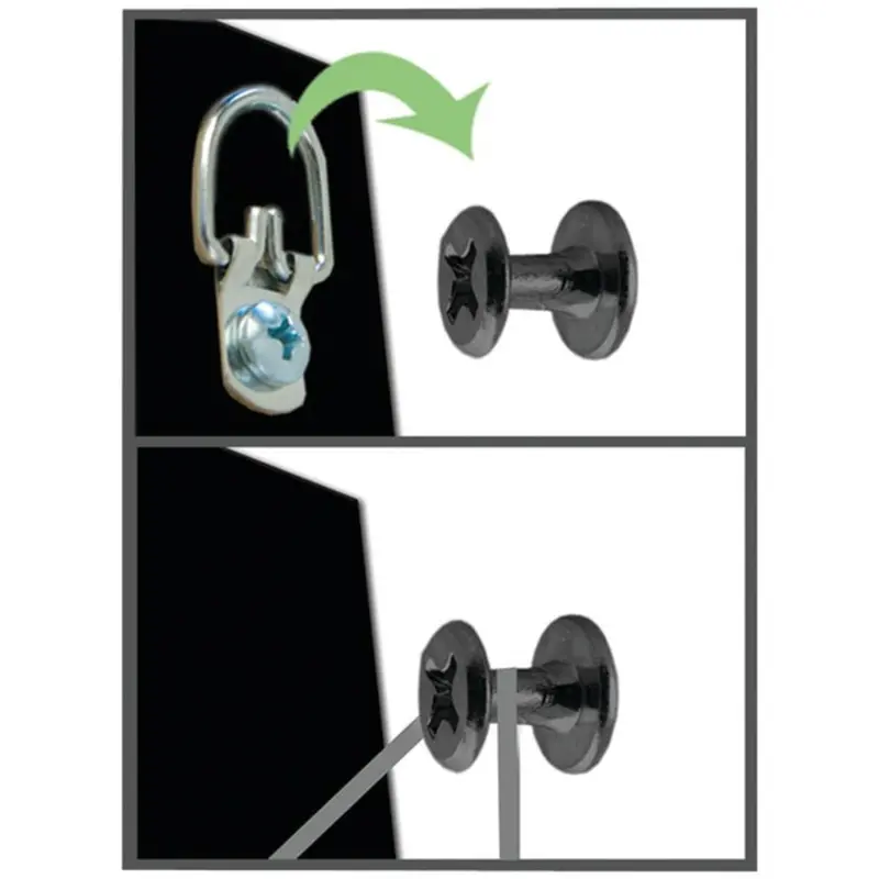 Hangman Hdk 13-Piece Heavy-Duty Picture Hanging Kit With D-Rings 1