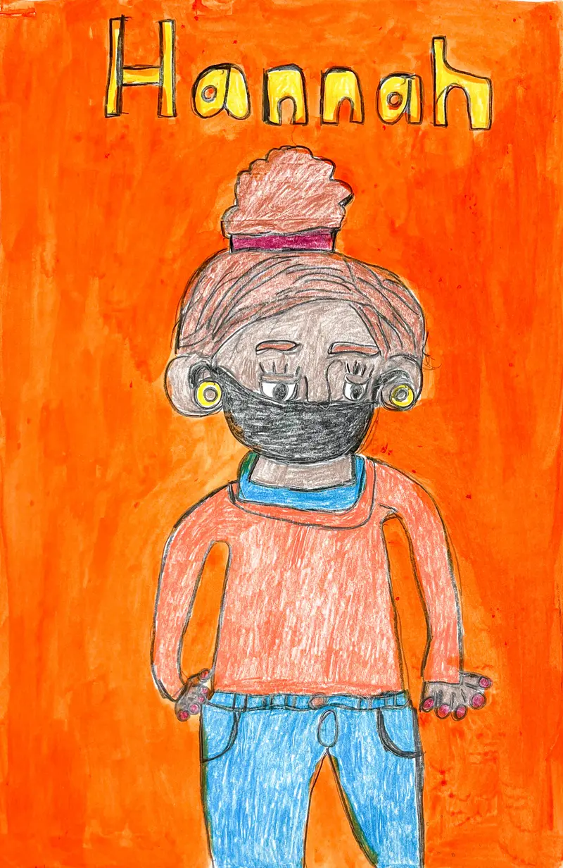 Hannah Portrait By Thomas Saunders – Pasc Team Member Painting 1