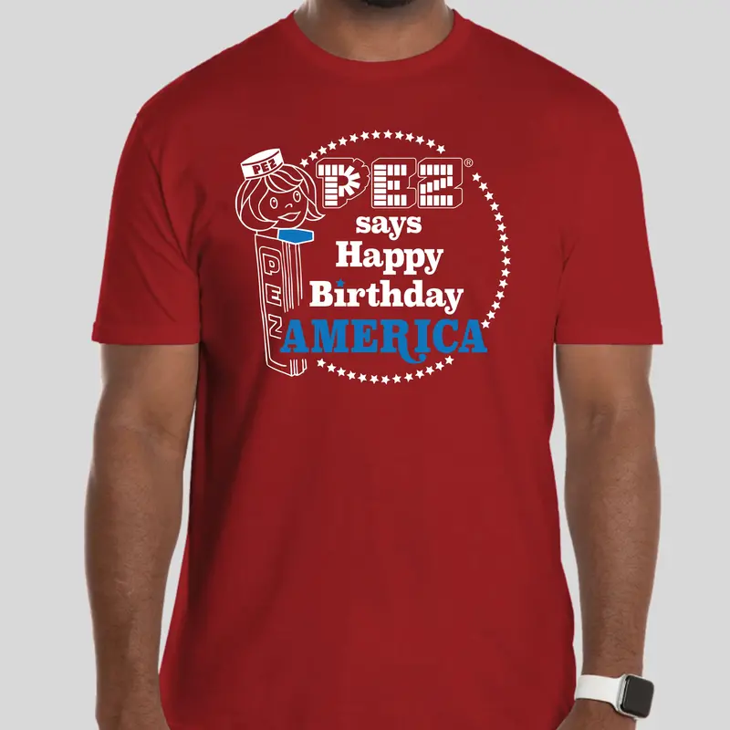 Happy Birthday America Adult T-Shirt – Unisex Patriotic Apparel 1