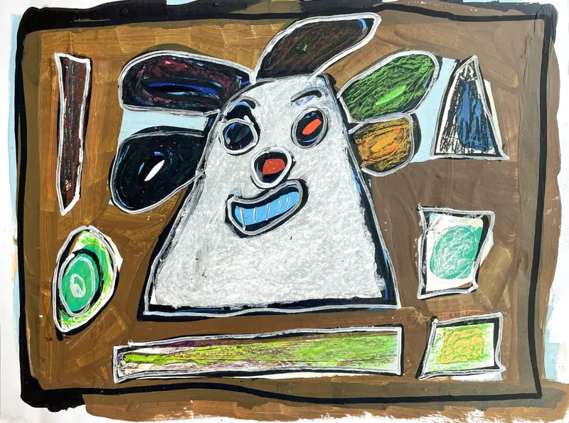 Happy Face – Joyful Graphic Art By Randy Rodriguez 1