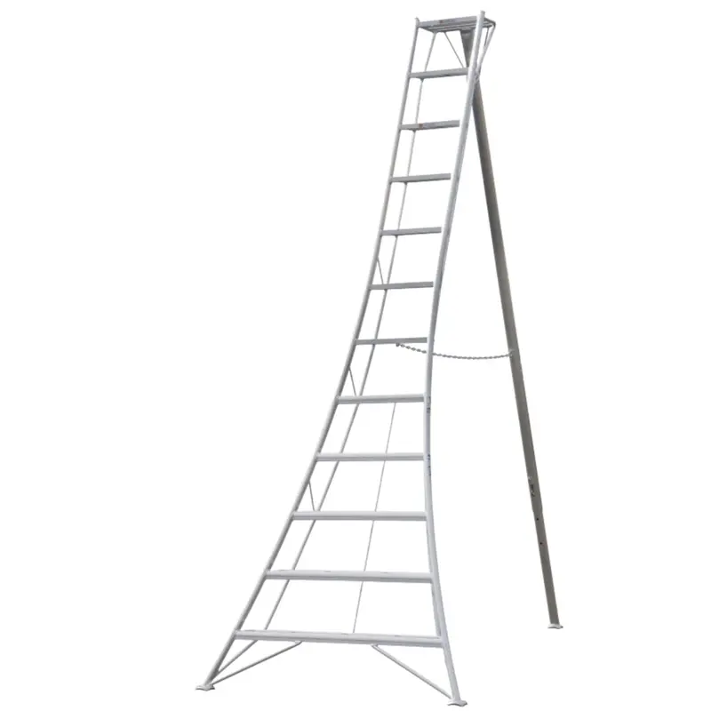 Hasegawa Gsc-12As Aluminum Tripod Ladder – 12-Foot Height, Ansi Class 300 Load Rating 1
