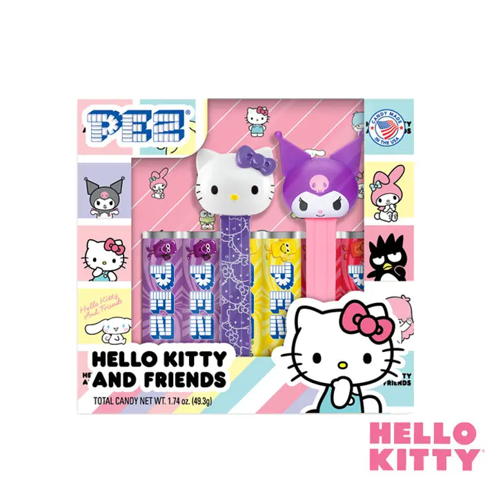 Hello Kitty & Kuromi Gift Set Pez Dispensers 1