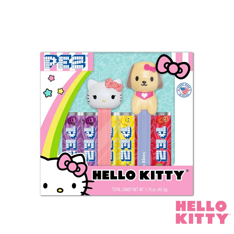 Hello Kitty & Puppy Companion Pez Gift Set 1
