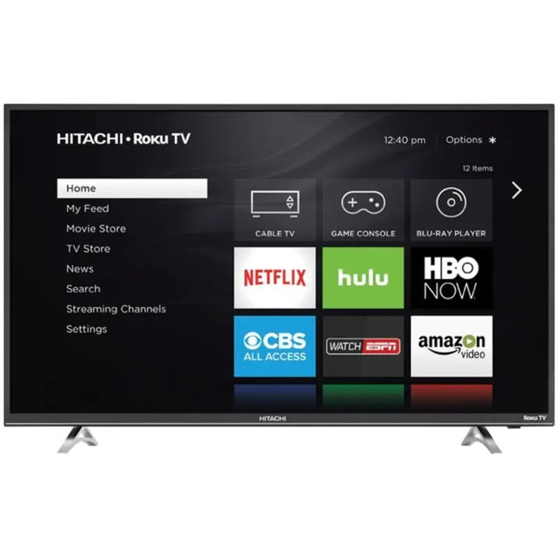 Hitachi 32R20 32-Inch 720P Lcd Smart Tv With Built-In Roku Streaming Platform 1