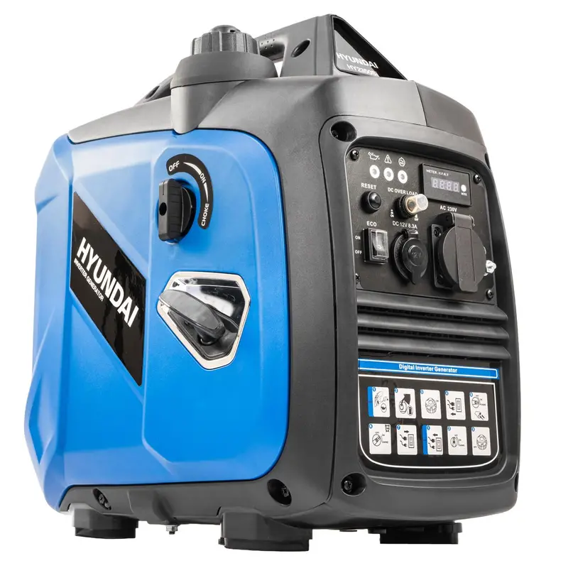 Hyundai Hy2350Si 2.0Kw Compact Recoil-Start Inverter Generator 1